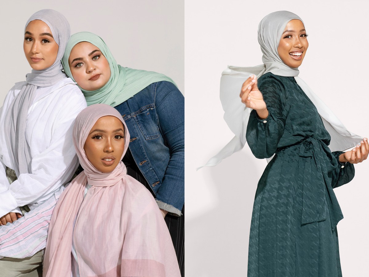 Now entering the mainstream market: Hilal Ibrahim’s sustainably-made luxury hijabs for Nordstrom