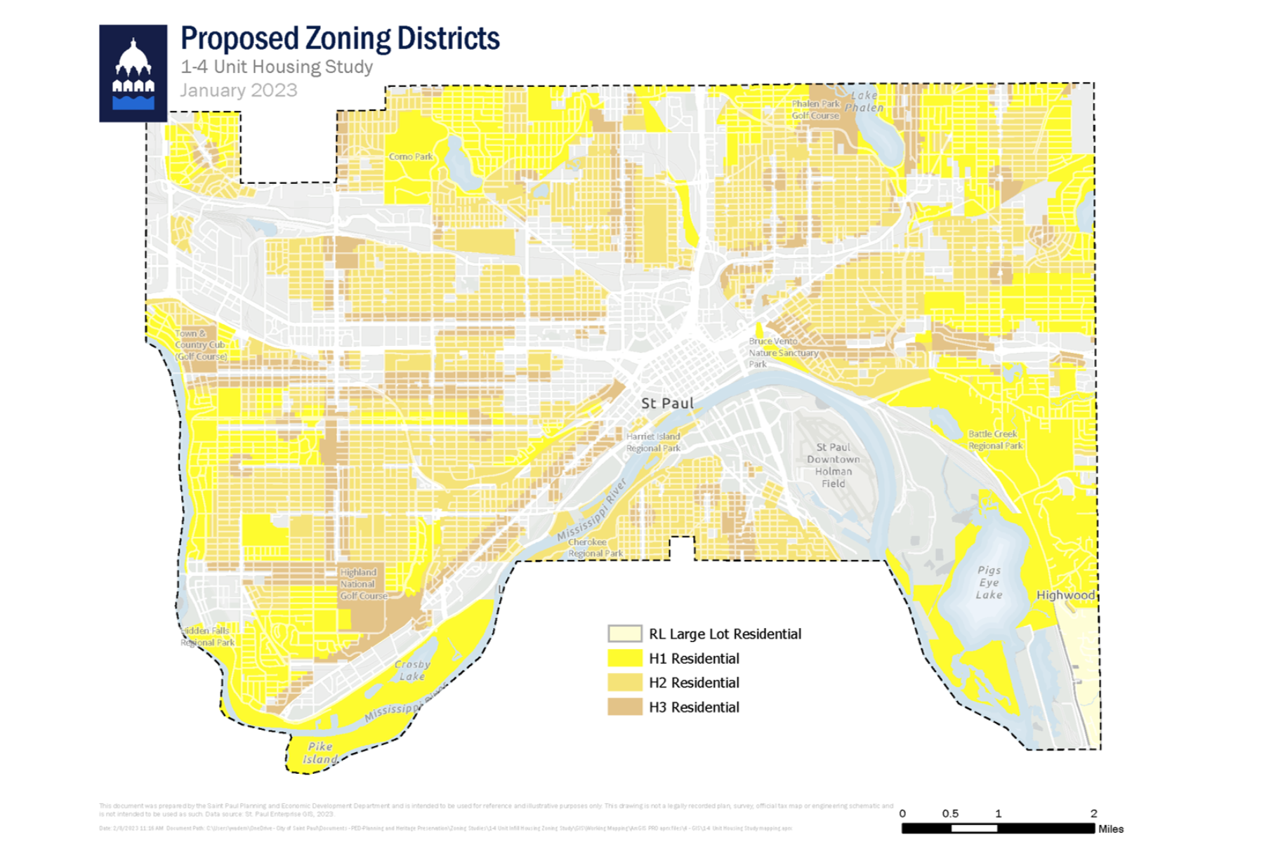 Zoning Map  North St. Paul, MN
