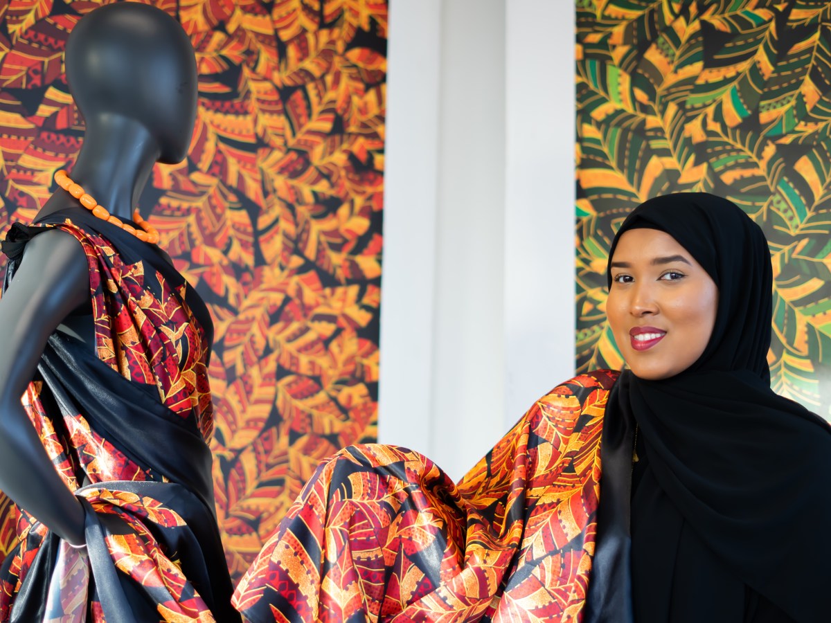 ‘Art meaningful to your heart’ is inspiration for visiting Somali apparel designer’s work
