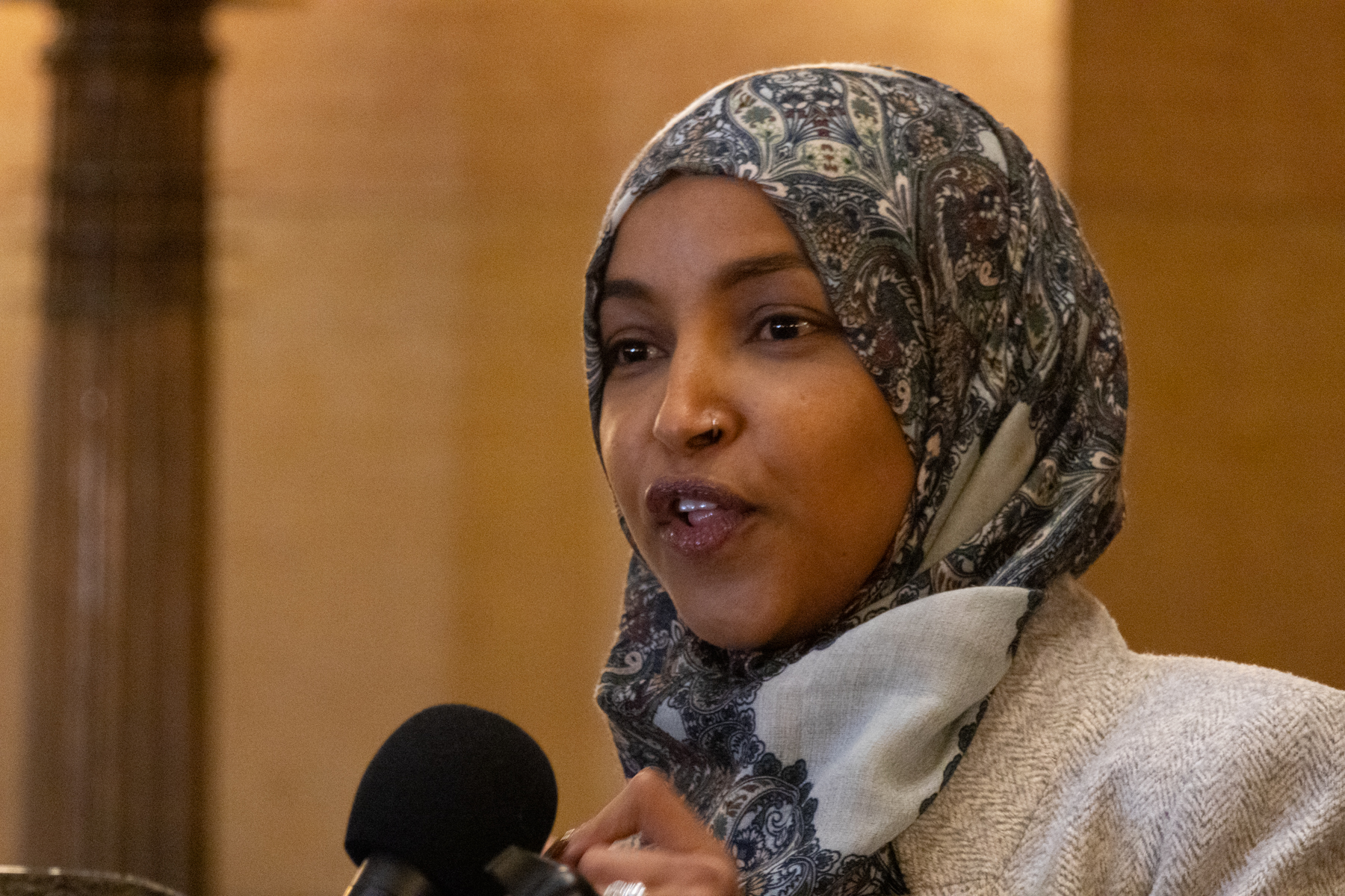 Man arrested in attack on Omar has criminal history, pro-Trump posts