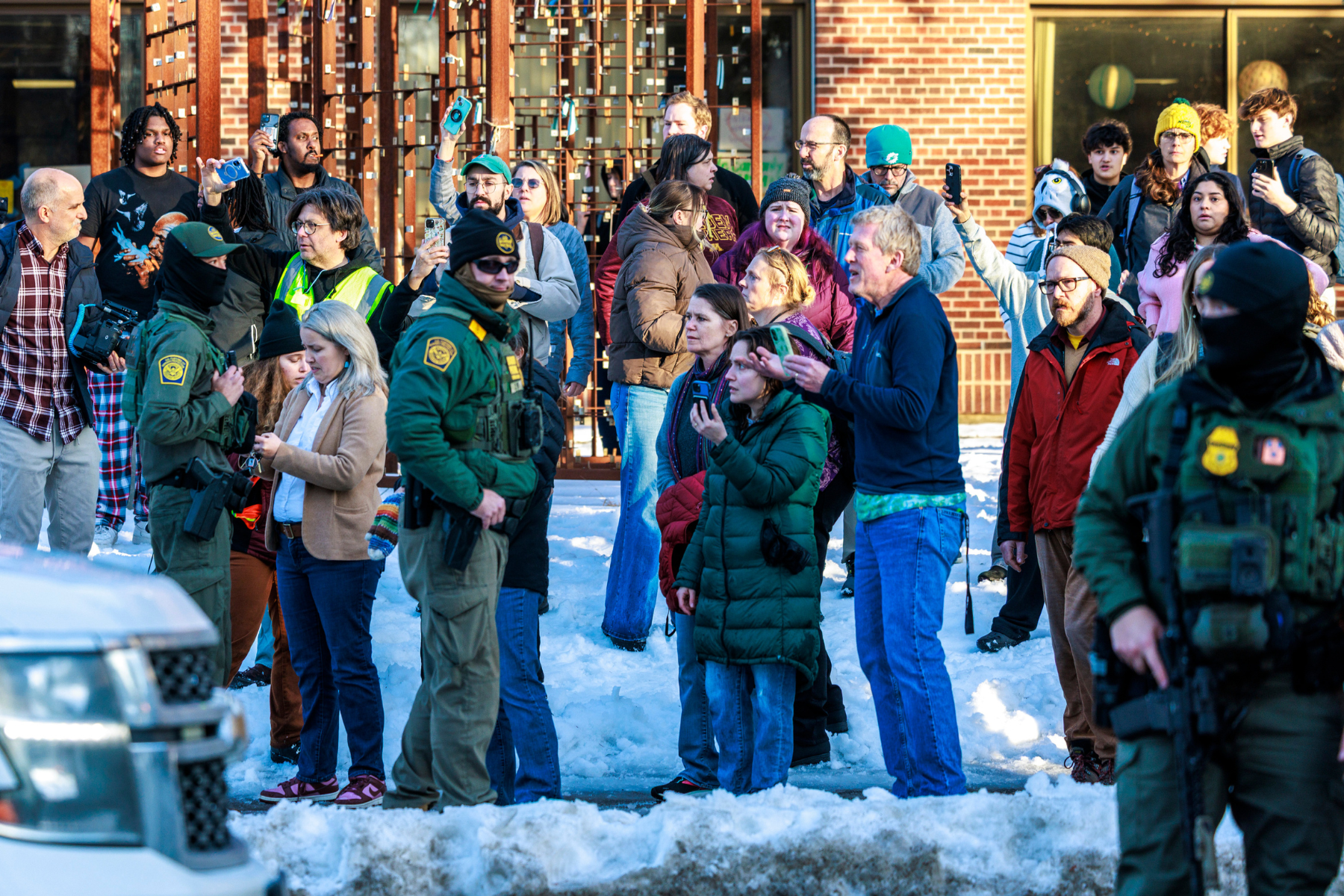 Minneapolis closes schools after Border Patrol detains special ed assistant outside Roosevelt High