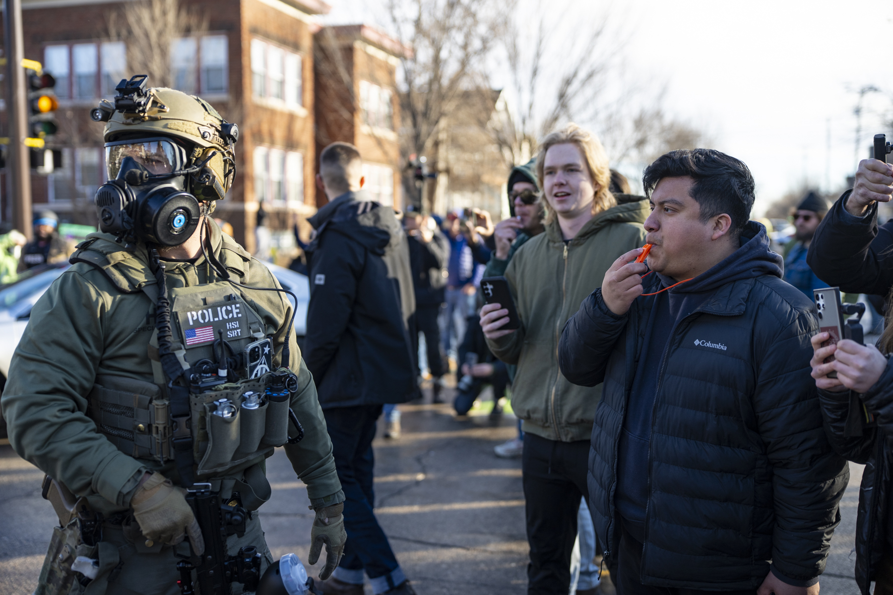 Minnesota elected officials organize regular briefings as ICE violence escalates