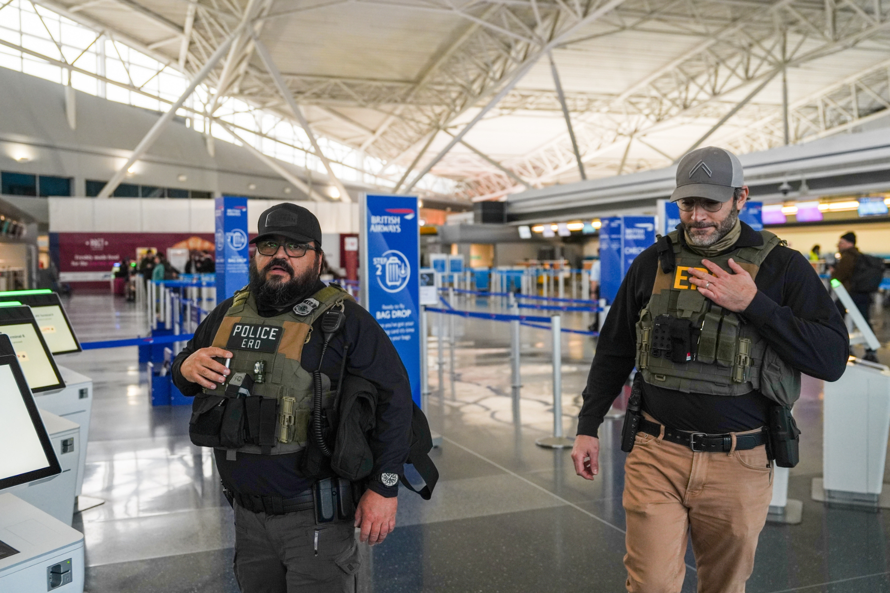 ICE agents oversee TSA checkpoints amid partial shutdown