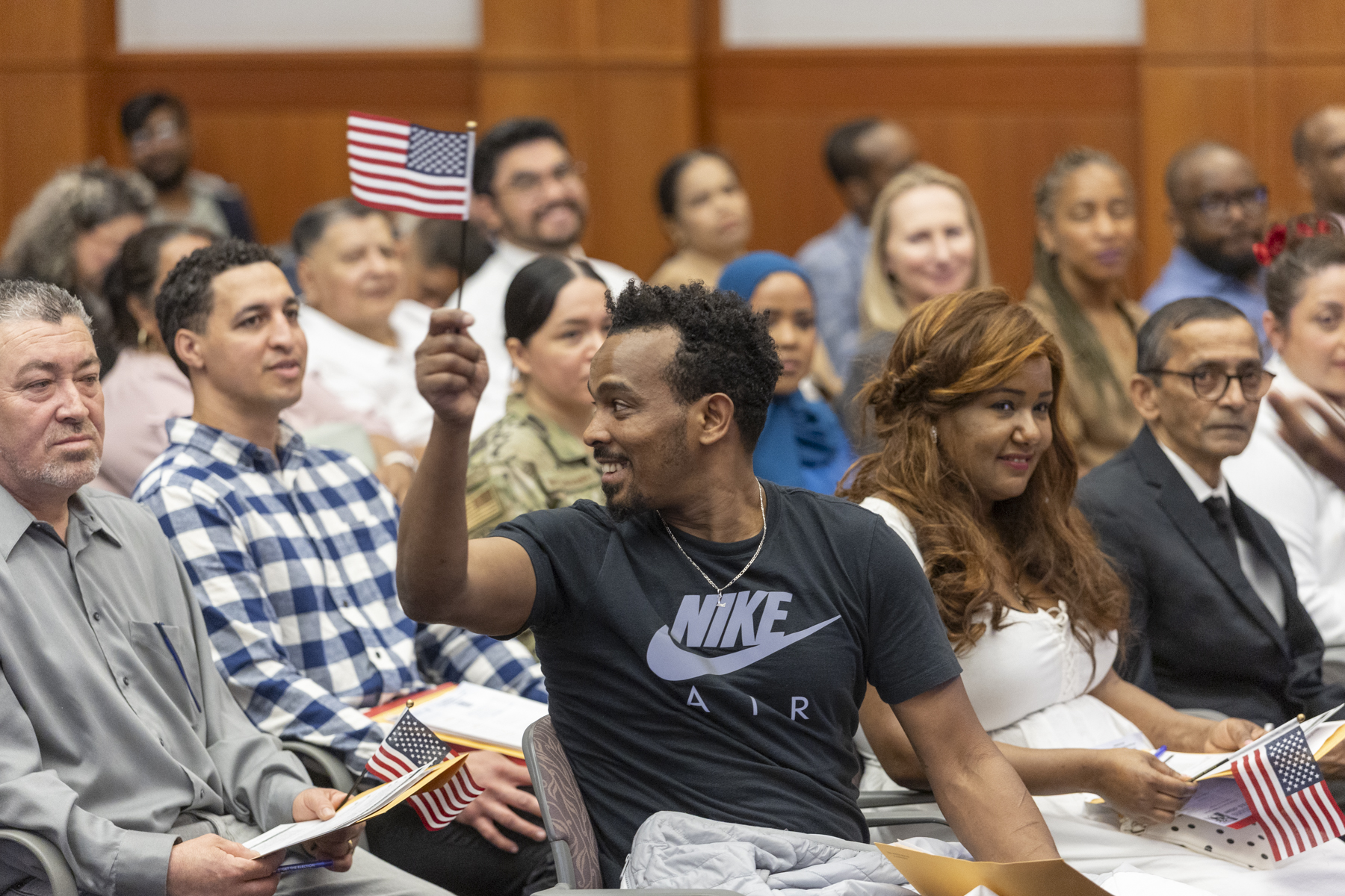 Pride, relief, responsibility: 100 new U.S. citizens sworn in at Minneapolis naturalization ceremony